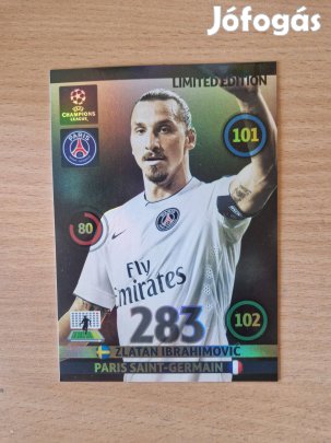 Zlatan Ibrahimovic Panini Adrenalyn XL 2014-15 #XXL foci kártya