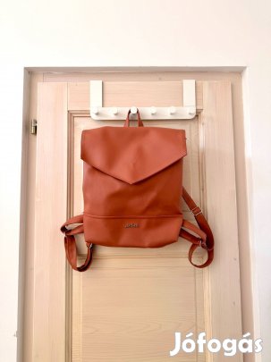 Zoe&co korall színű elegáns hátitáska