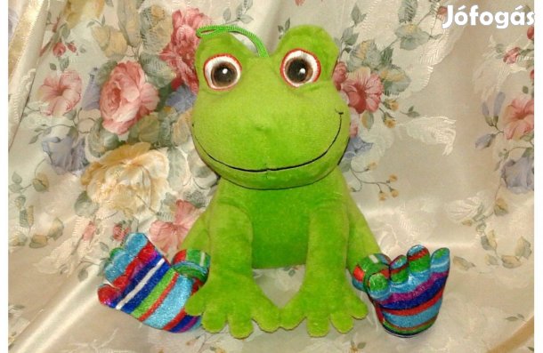 Zoknis plüss béka közepes méretű gyűjteményből 3 500 Ft