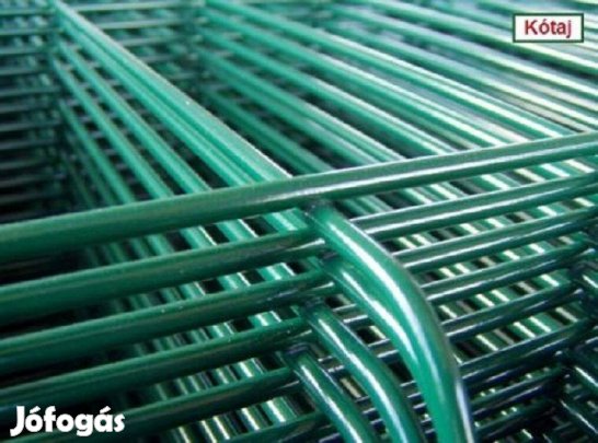 Zöld 200/ 250 Hfz 3D Kerítéspanel , országos szállítással. Horganyzot
