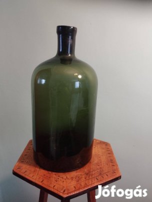 Zöld 5 literes hutaüveg