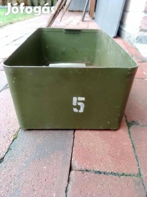 Zöld Honvédségi Tároló Doboz