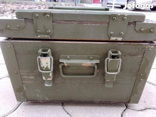 Zöld Katonai Láda Eladó