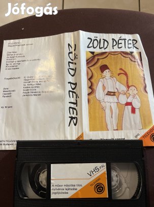Zöld Péter mese vhs nagytok