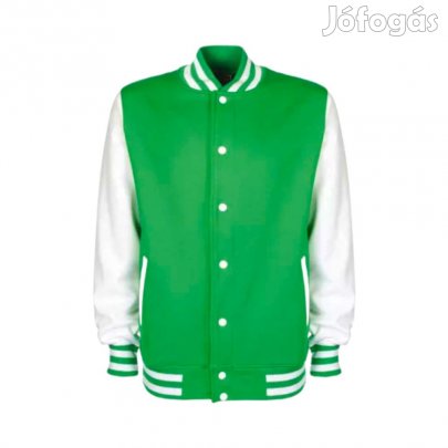 Zöld-fehér baseball jacket