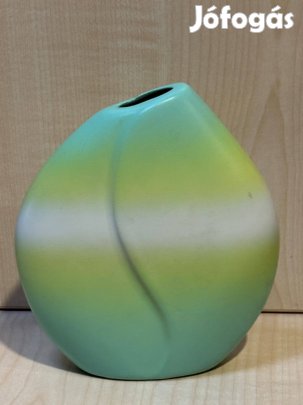 Zöld kerámia váza