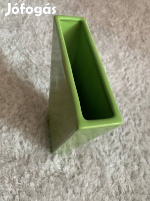 Zöld kerámia váza