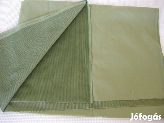 Zöld kordbársony - méteráru (III/11.)