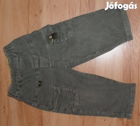 Zöld kordbársony nadrág 80-as