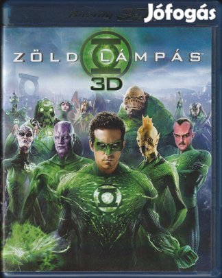 Zöld lámpás Blu-Ray 3D