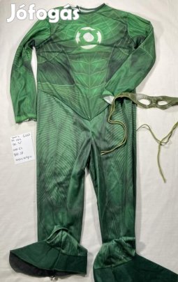 Zöld lámpás jelmez, szuperhős jelmez G663