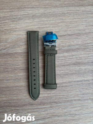 Zöld nylon óraszíj 20mm eladó