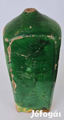 Zöld pálinkás butella (T:157)