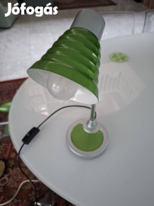Zöld retró asztali lampa