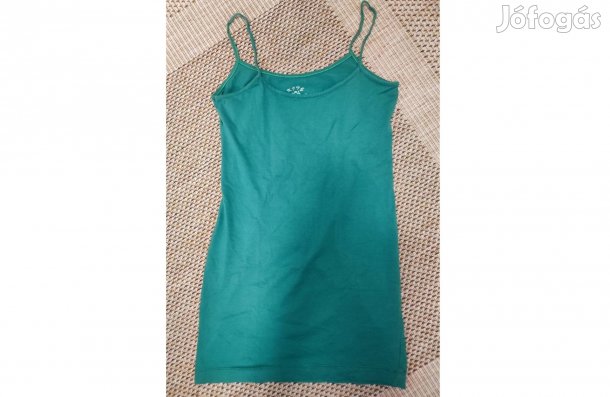 Zöld spagetti pántos felső