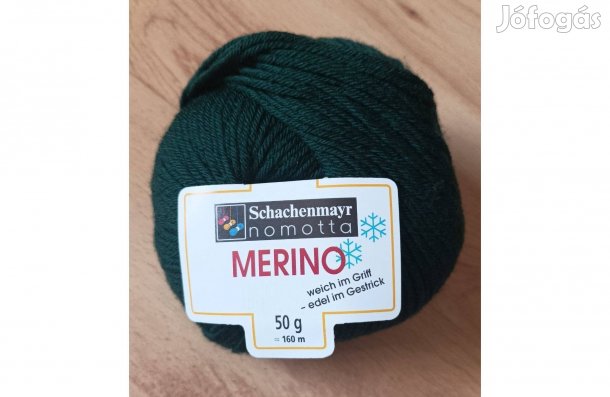 Zöld színű, Schachenmayr merino gyapjú fonal