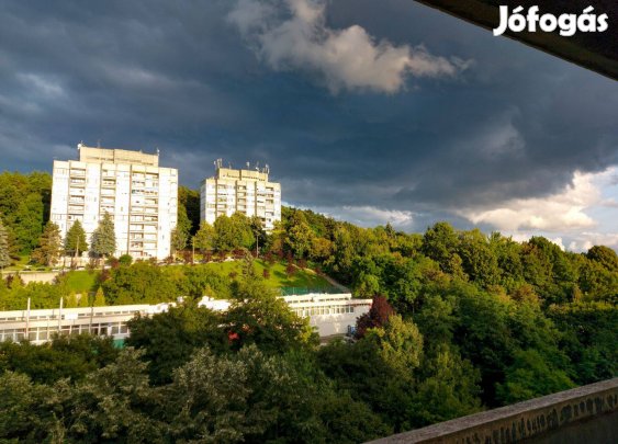 Zöld területre néző lakás a Március 15. úton