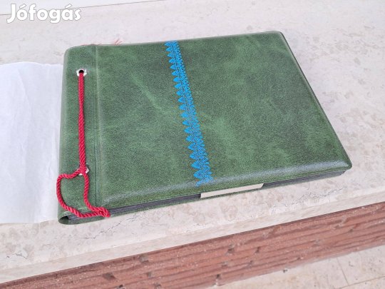 Zöld új fotó / fényképalbum