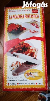 Zöldség, gyümölcs aprító, daraboló