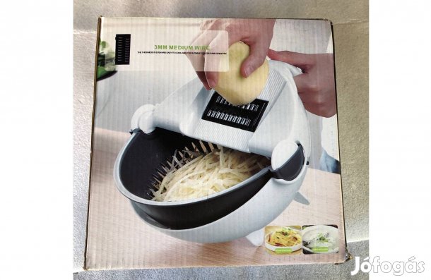 Zöldség és Gyümölcs szeletelő mosó kosár reszelő + hámozó