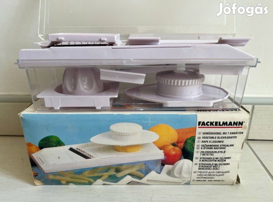 Zöldségszeletelő 7 db. betéttel eladó!