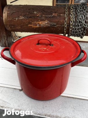 Zománcos lábas 10 l