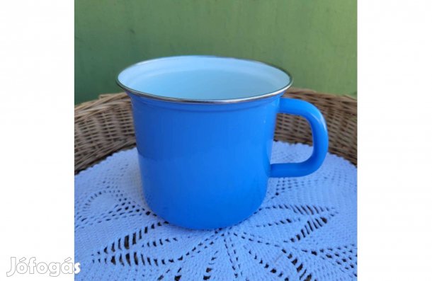 Zománcos víz-tej forraló