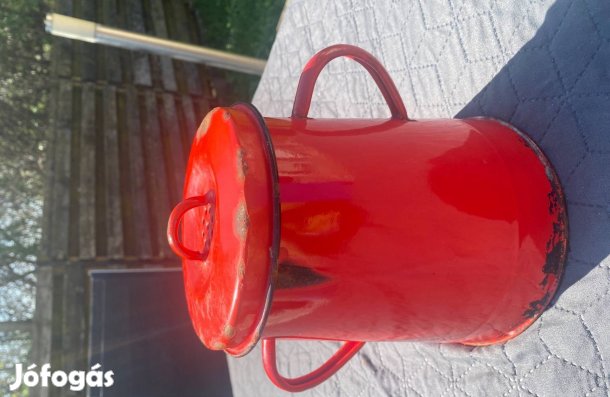 Zománcos zsírosbödön