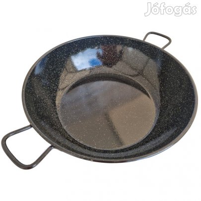 Zománcozott Paella magas falú serpenyő 50 cm