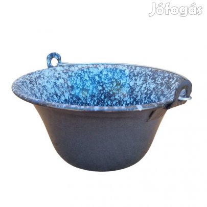 Zománcozott bogrács tálaló