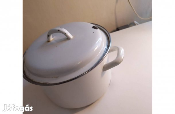 Zománcozott edény lábas