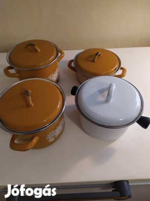 Zománcozott edények, labasok