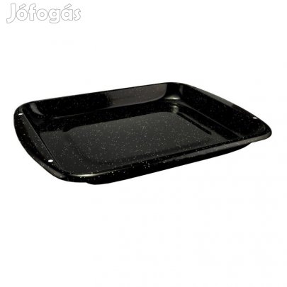 Zománcozott fekete tepsi 41,8 cm