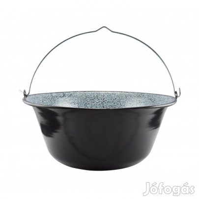Zománcozott gulyásbogrács 25 literes
