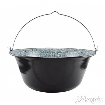 Zománcozott gulyásbogrács 30 literes