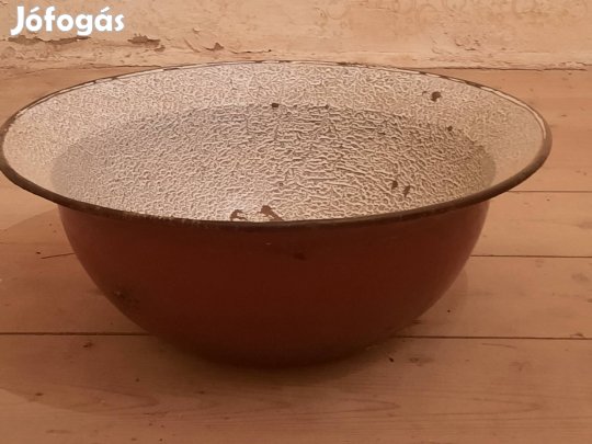 Zománcozott nagyméretű tál