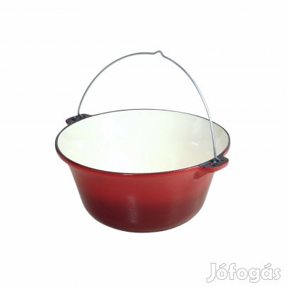 Zománcozott öntöttvas bogrács 16 literes