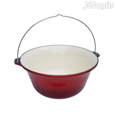 Zománcozott öntöttvas bogrács 16 literes