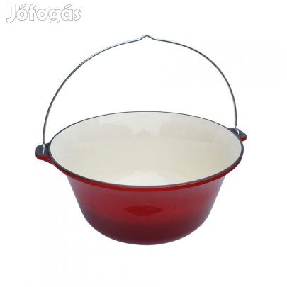 Zománcozott öntöttvas bogrács 16 literes