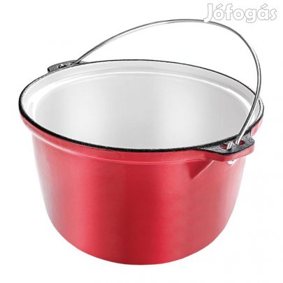 Zománcozott öntöttvas bogrács 5 literes