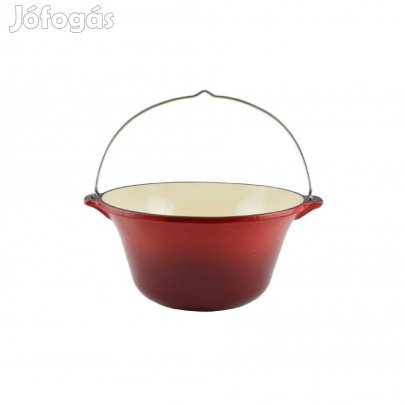 Zománcozott öntöttvas bogrács 7,2 literes