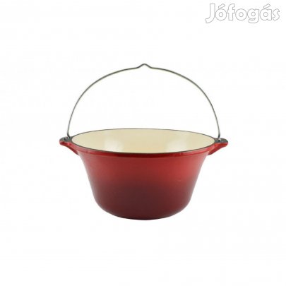 Zománcozott öntöttvas bogrács 7,2 literes