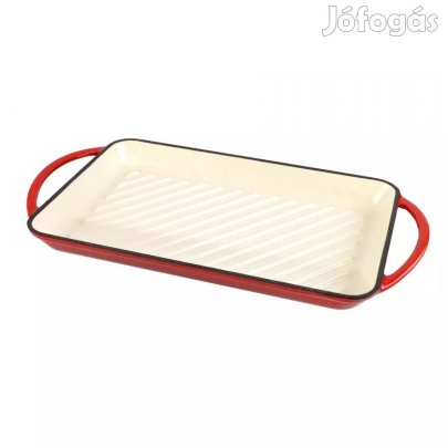Zománcozott öntöttvas grill tepsi 33cm