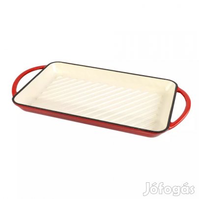 Zománcozott öntöttvas grill tepsi 33cm