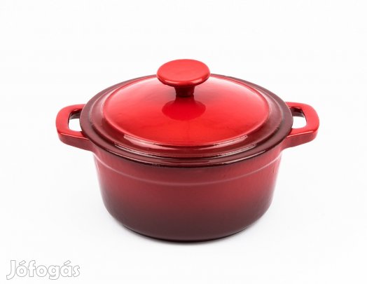 Zománcozott öntöttvas lábas 20 cm