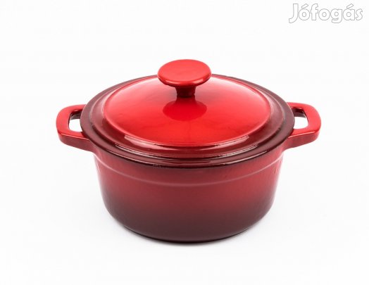 Zománcozott öntöttvas lábas 22 cm