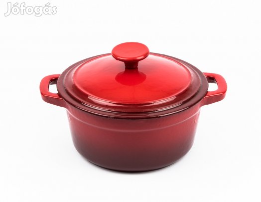 Zománcozott öntöttvas lábas 22 cm