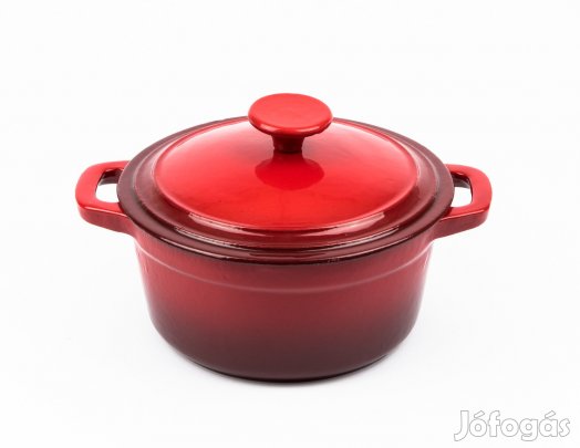 Zománcozott öntöttvas lábas 24 cm