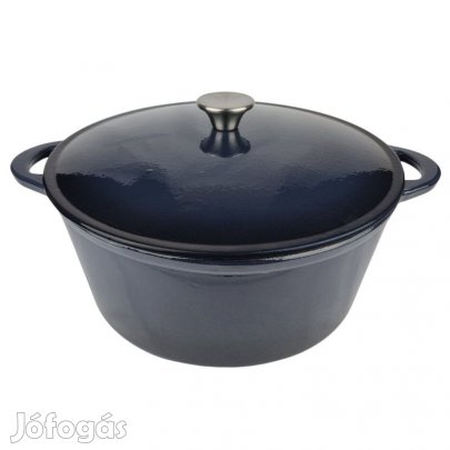 Zománcozott öntöttvas lábas 34 cm