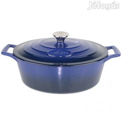 Zománcozott ovális öntöttvas kacsasütő 29 cm